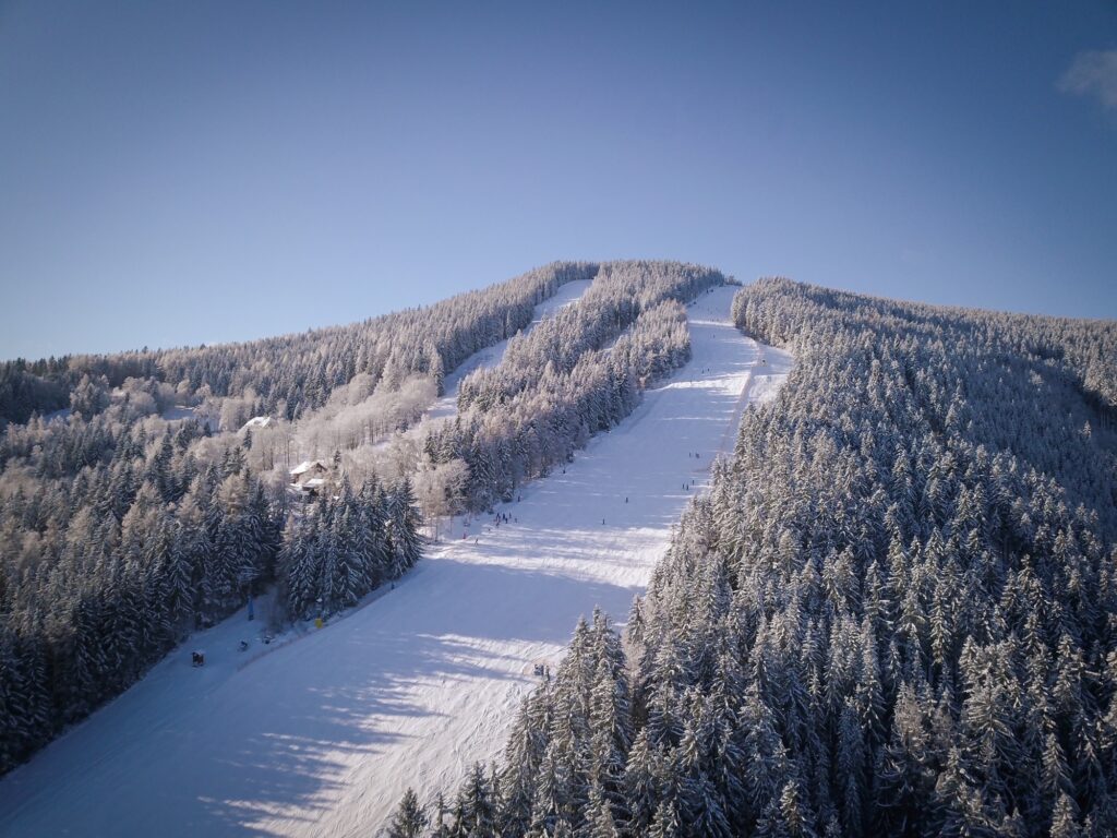 lyžování v krkonoších, Vrchlabí, zimní prázdniny